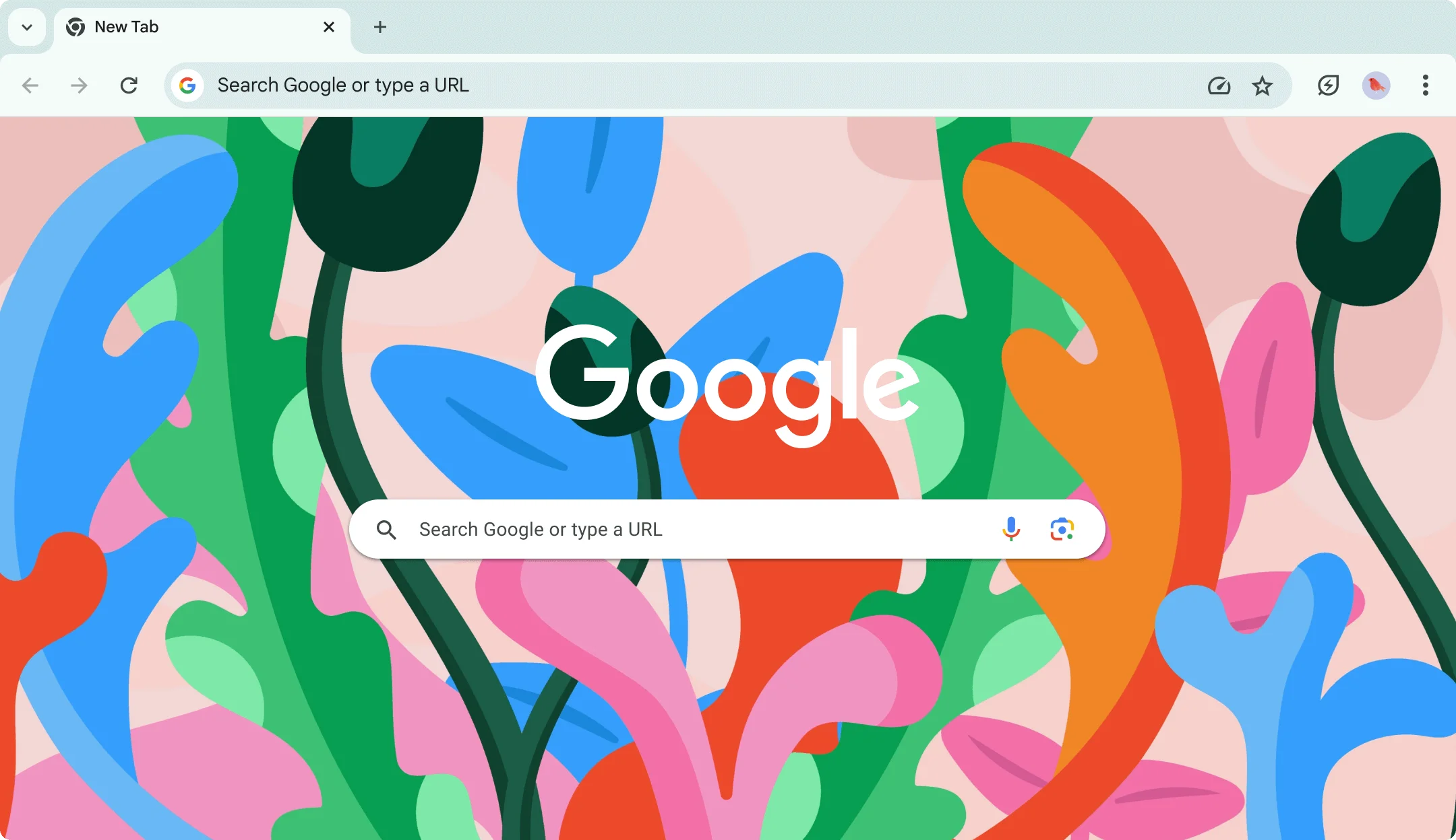 Google Chrome 官方电脑版主界面展示
